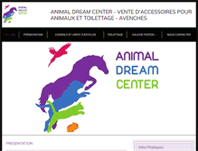 Tablet Screenshot of animal-dream.ch